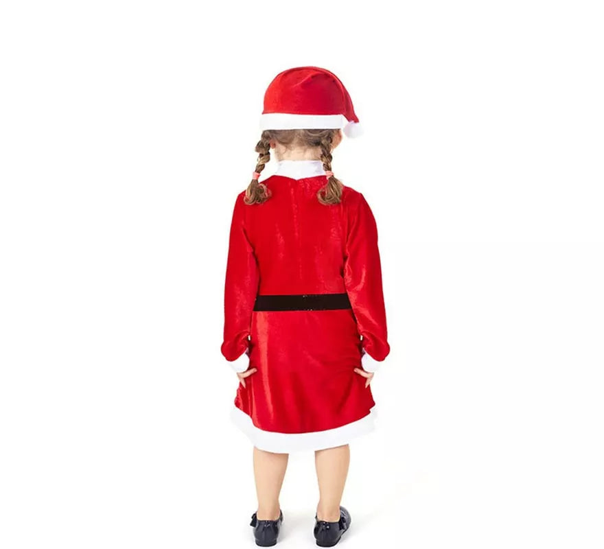 Disfraz de Traje Mamá Noel para bebé y niña