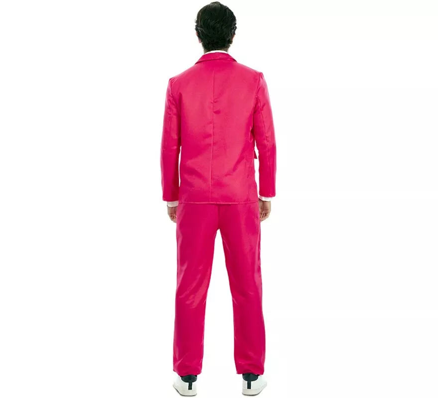 Translation missing: de.Disfraz de Traje Neón rosa para hombre