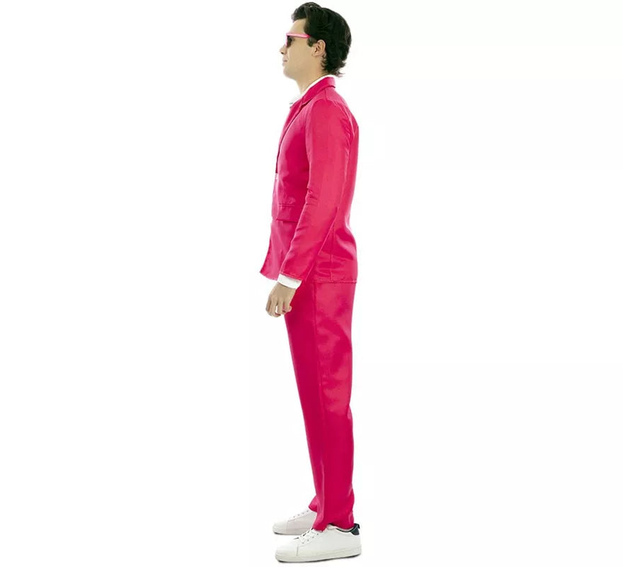Translation missing: de.Disfraz de Traje Neón rosa para hombre