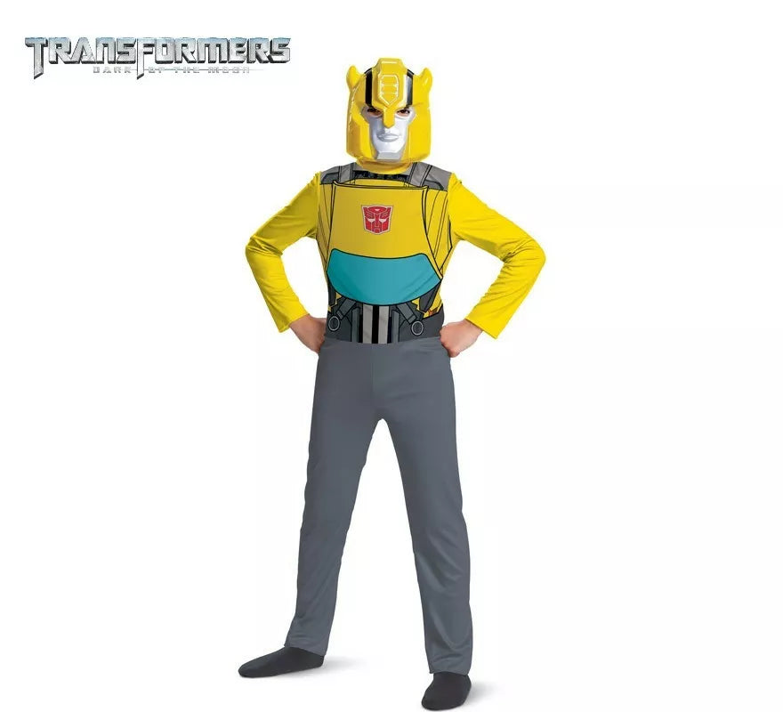 Translation missing: de.Disfraz de Transformers Bumblebee Básico para niño