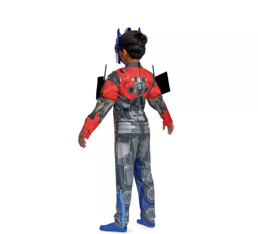 Disfraz de Transformers Optimus Prime Musculo Classic para niño