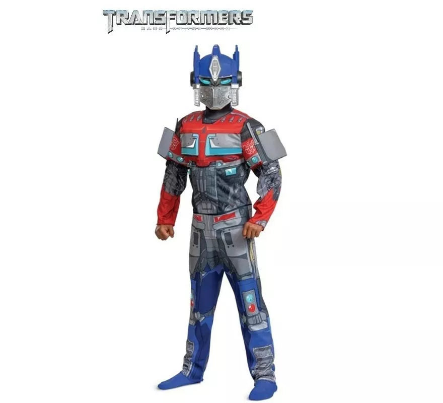 Translation missing: de.Disfraz de Transformers Optimus Prime Musculo Classic para niño