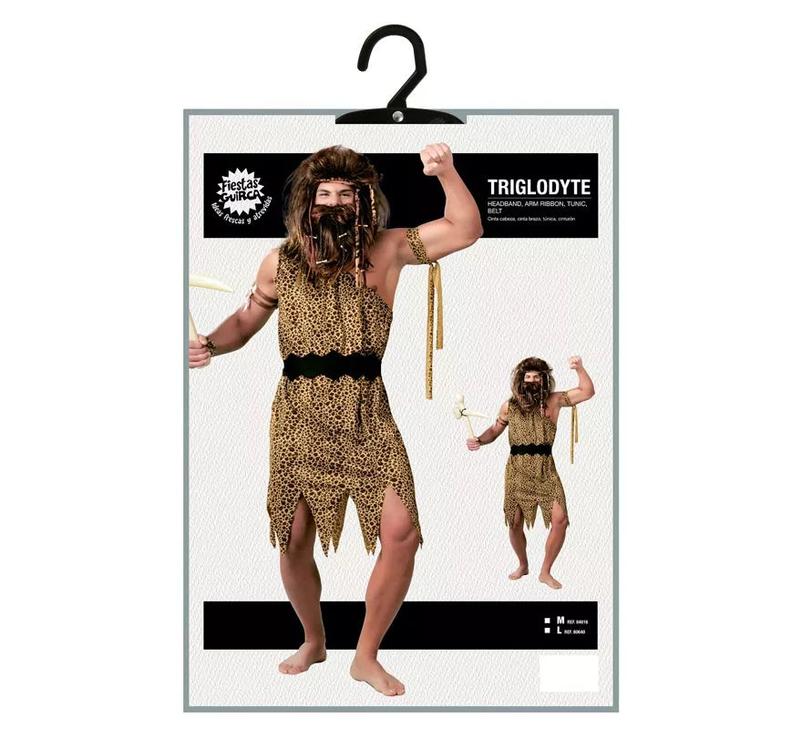 Translation missing: de.Disfraz de Troglodita para hombre adulto
