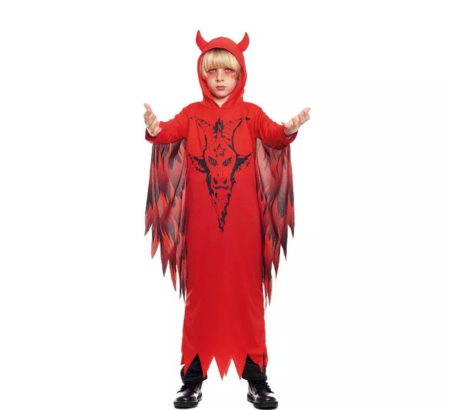 Disfraz de Túnica Demonio para niños