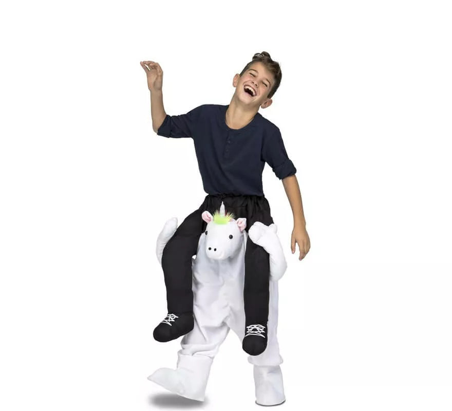 Disfraz de Unicornio a hombros para niños