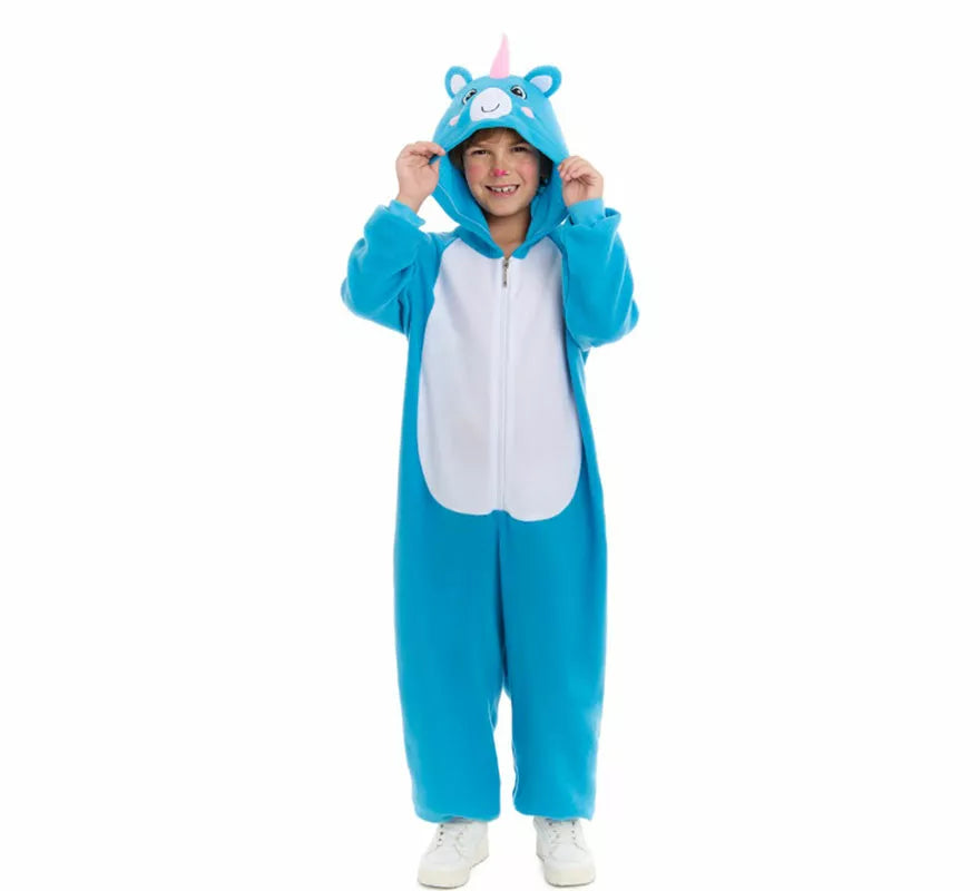 Translation missing: de.Disfraz de Unicornio Azul para niños