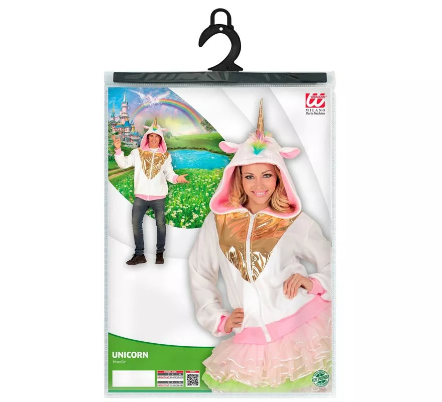 Translation missing: de.Disfraz de Unicornio Fantasía dorado para adulto