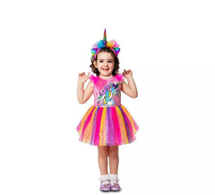 Einhorn Kostüm Multicolor Baby