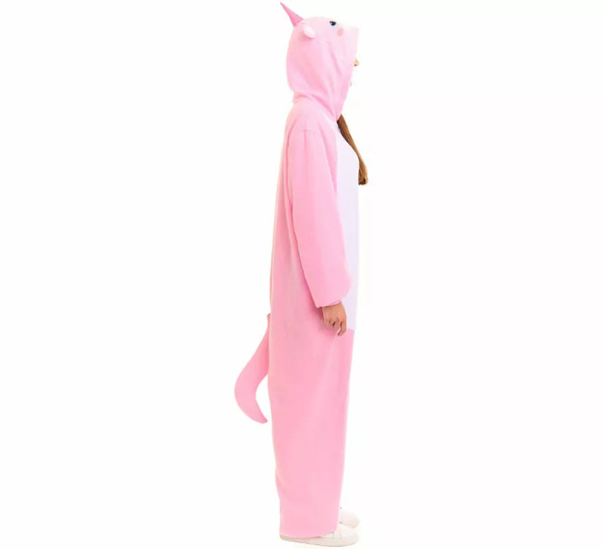 Translation missing: de.Disfraz de Unicornio Rosa para adulto