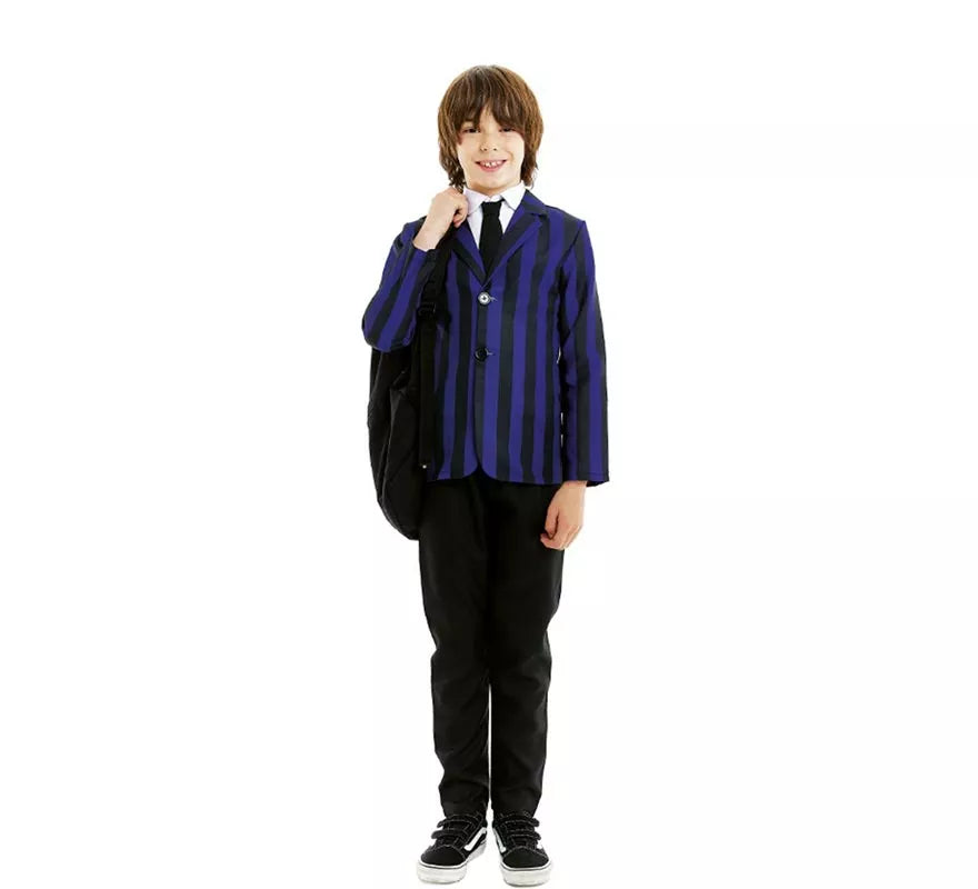 Translation missing: de.Disfraz de Uniforme de Colegio Tenebroso para niño y adolescente