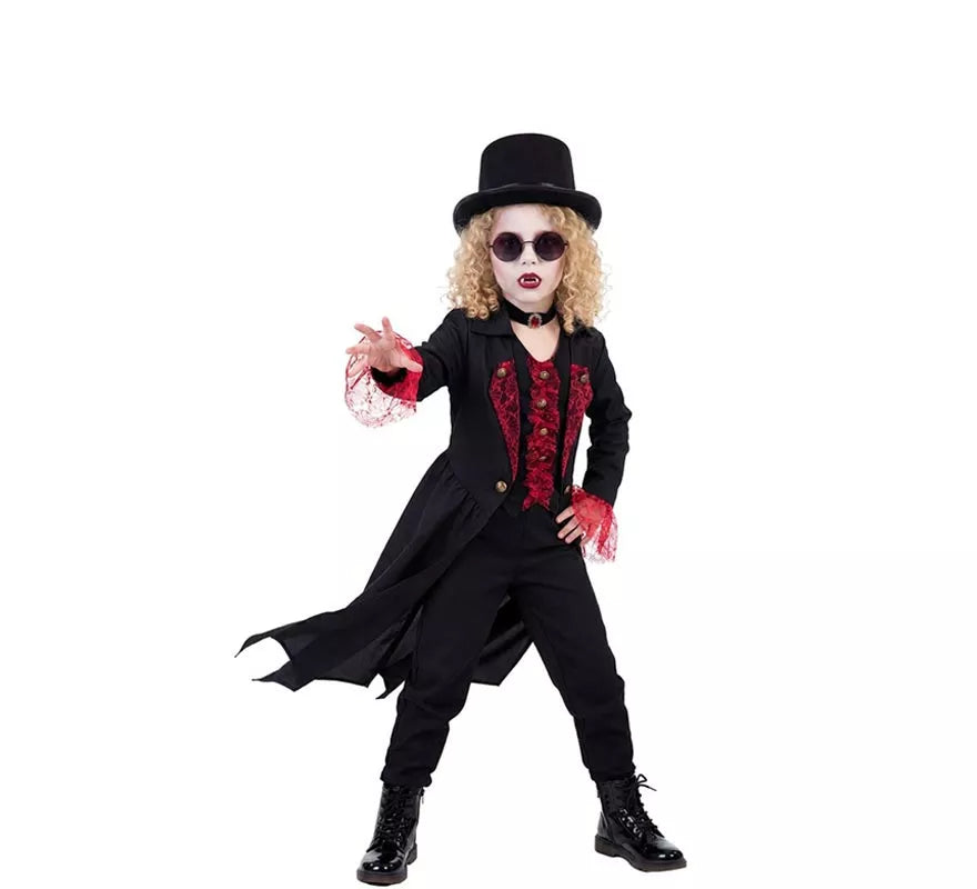 Translation missing: de.Disfraz de Vampira Elegante para niña