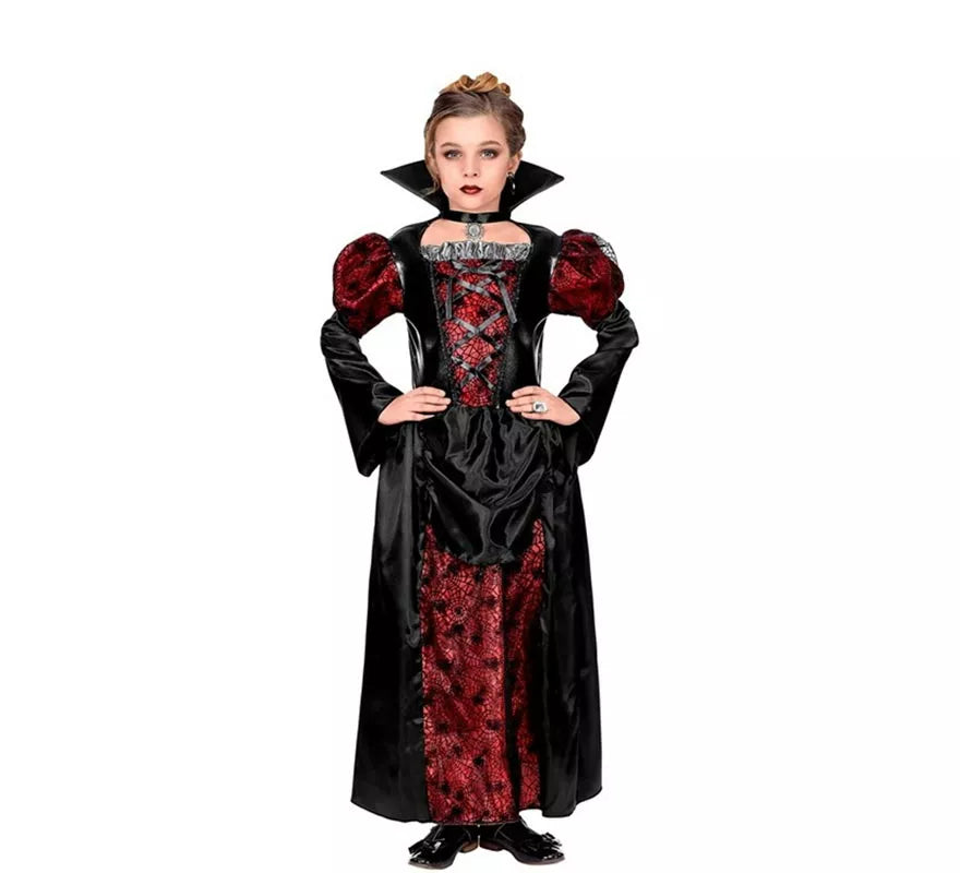 Disfraz de Vampira Gótica para niña