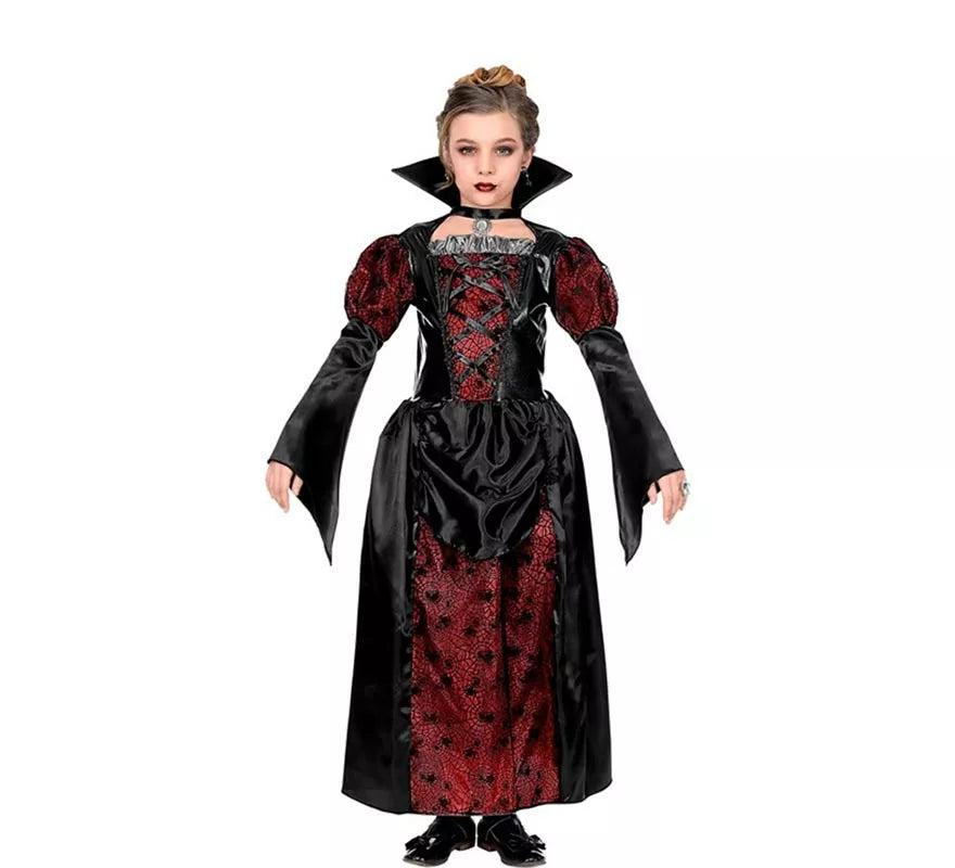 Translation missing: de.Disfraz de Vampira Gótica para niña