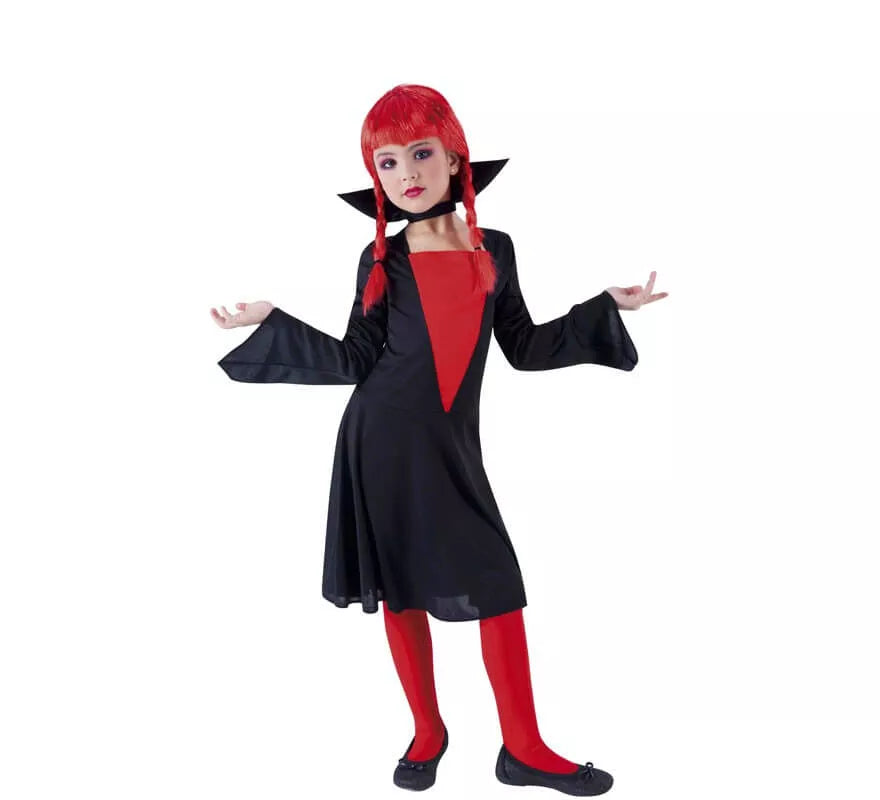 Translation missing: de.Disfraz de Vampiresa Clásica para niña