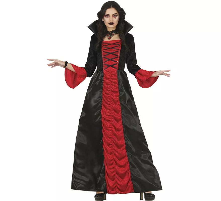 Translation missing: de.Disfraz de Vampiresa Clásica Roja para mujer