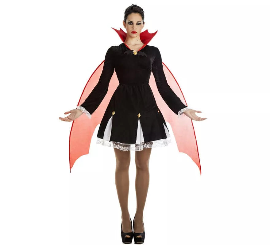 Translation missing: de.Disfraz de Vampiresa con Alas para mujer