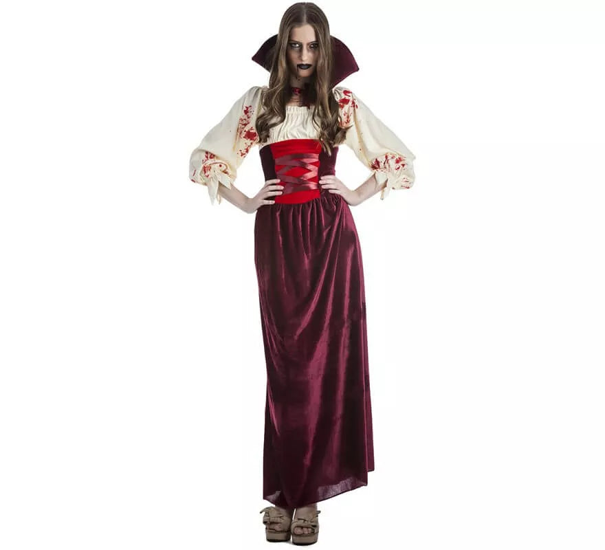Translation missing: de.Disfraz de Vampiresa con Corset para mujer