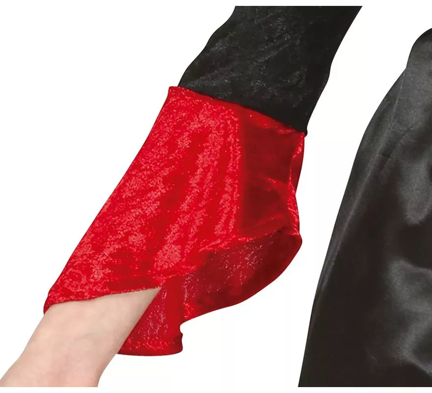 Translation missing: de.Disfraz de Vampiresa con vestido largo para niña