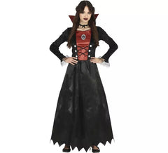 Vintage Vampirin Kostüm für Teenager