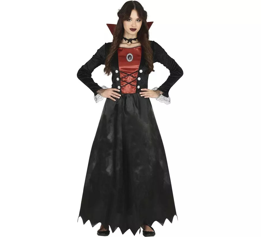 Translation missing: de.Disfraz de Vampiresa de Época para adolescente