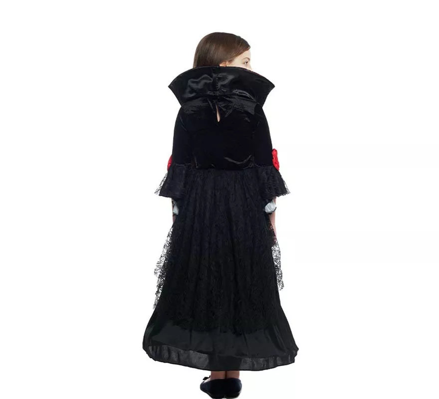 Translation missing: de.Disfraz de Vampiresa Deluxe para niña