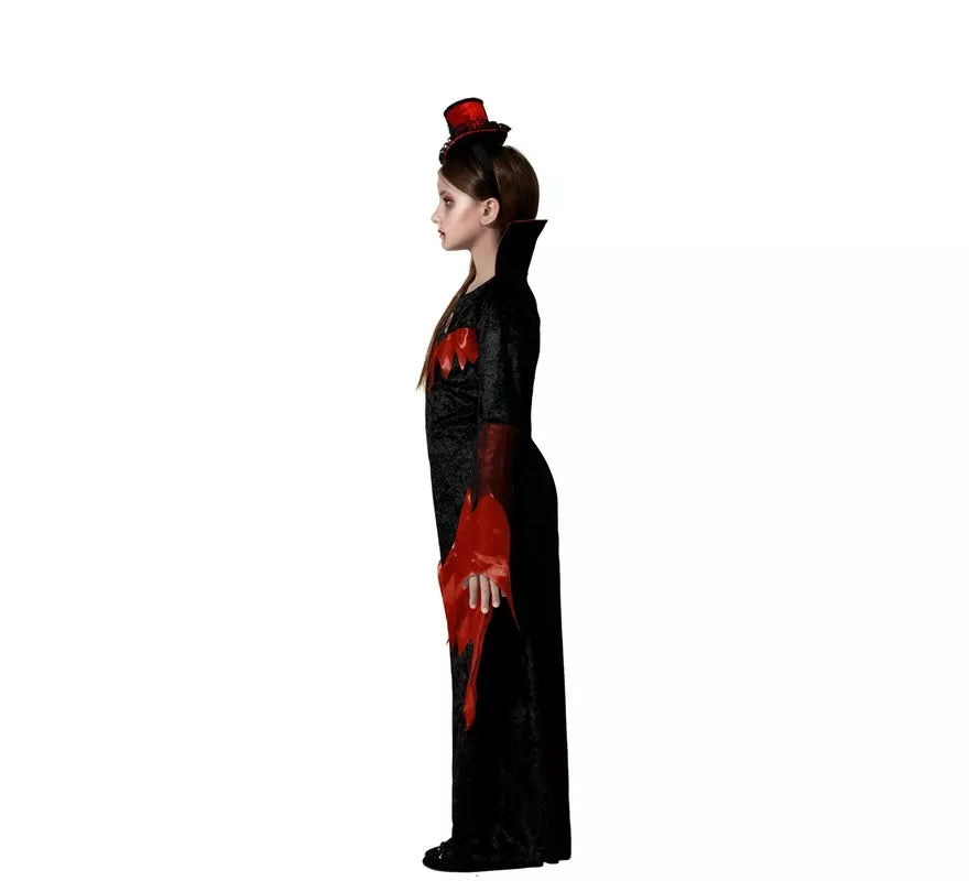 Translation missing: de.Disfraz de Vampiresa Elegante para niña