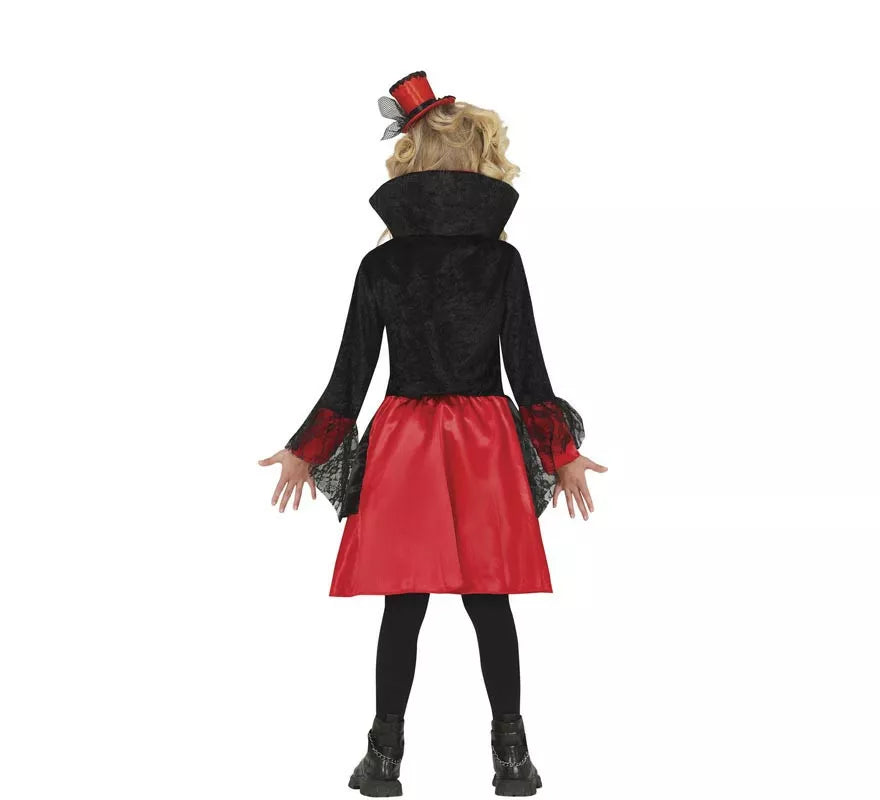 Disfraz de Vampiresa Elegante para niña