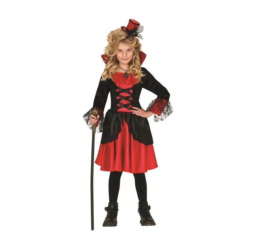 Translation missing: de.Disfraz de Vampiresa Elegante para niña