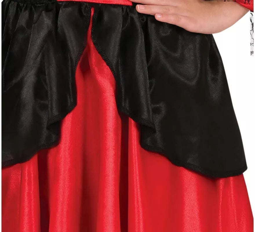 Translation missing: de.Disfraz de Vampiresa Elegante para niña