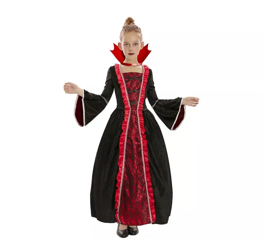 Translation missing: de.Disfraz de Vampiresa Elegante para niña