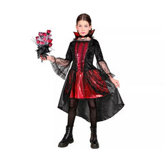 Elegantes Vampirinnenkostüm für Mädchen