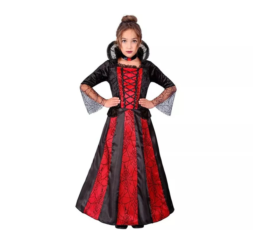 Disfraz de Vampiresa Elegante para niña