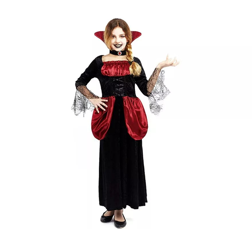 Translation missing: de.Disfraz de Vampiresa Gótica para niña