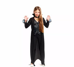 Gothic Vampirin Kostüm für Mädchen