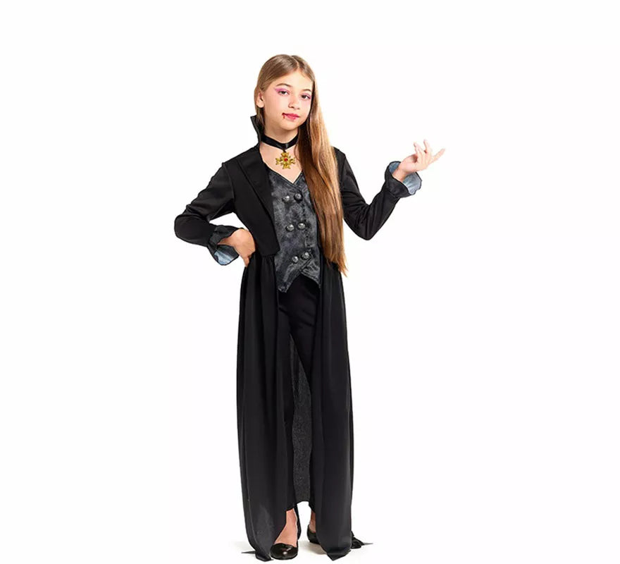 Translation missing: de.Disfraz de Vampiresa Gótica para niña