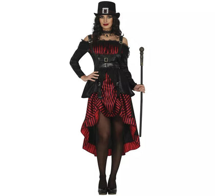 Disfraz de Vampiresa Gótica Steampunk para mujer