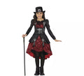 Disfraz de Vampiresa Gótica Steampunk para niña