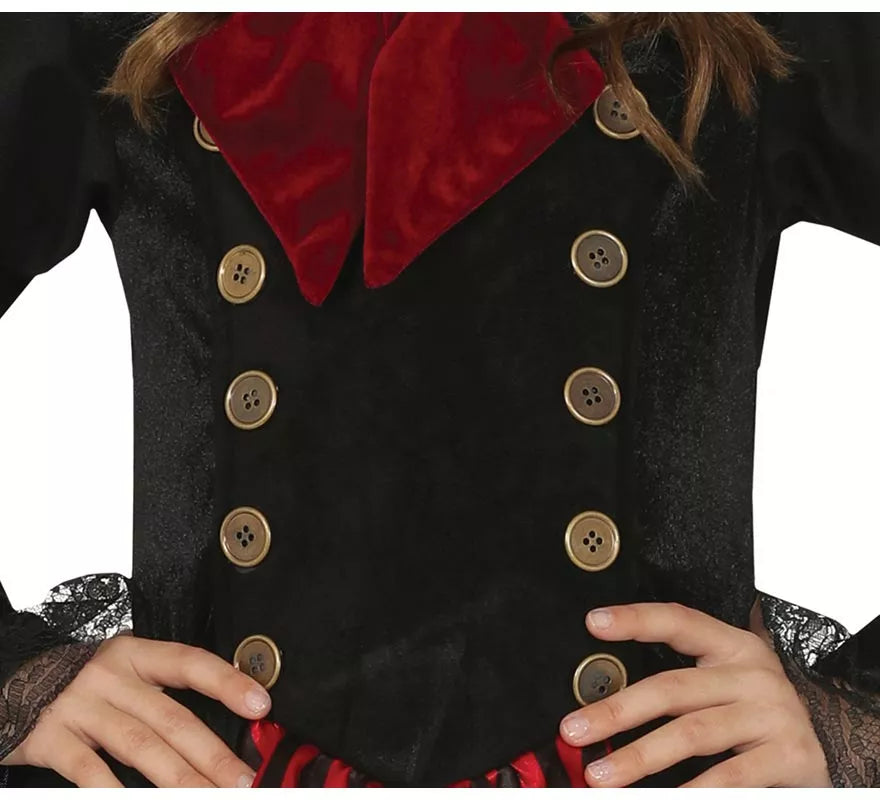 Translation missing: de.Disfraz de Vampiresa Gótica Steampunk para niña