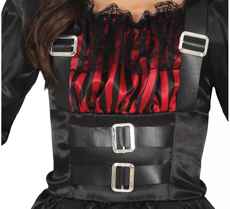 Translation missing: de.Disfraz de Vampiresa Gótica Steampunk para niña