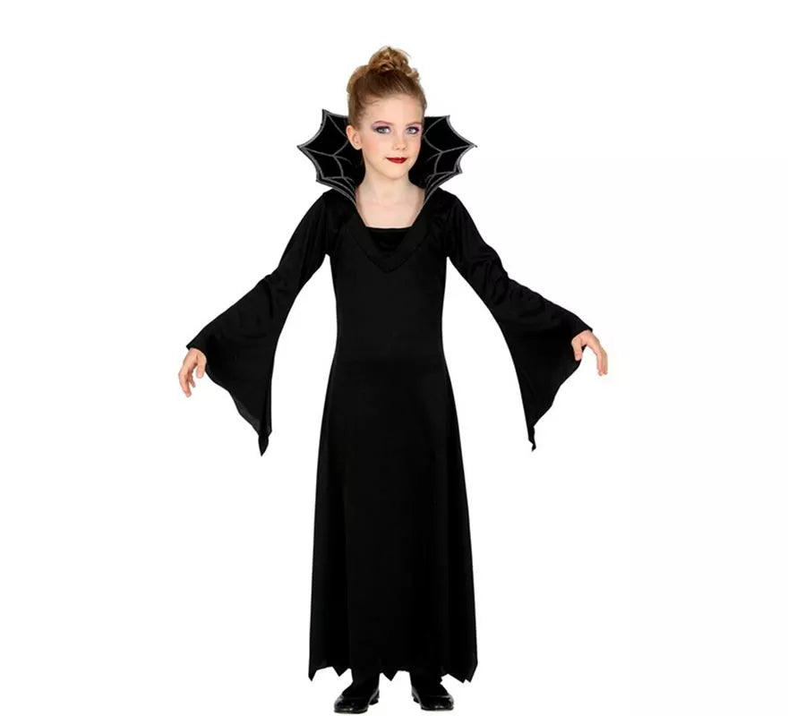 Translation missing: de.Disfraz de Vampiresa negro para niña