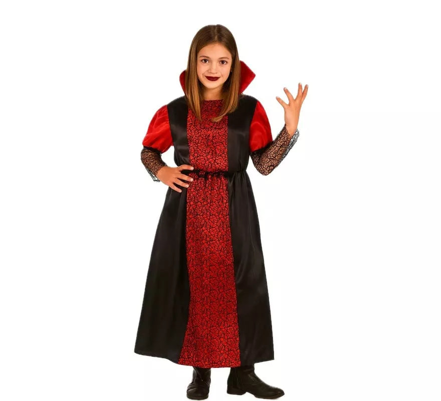 Translation missing: de.Disfraz de Vampiresa para niña