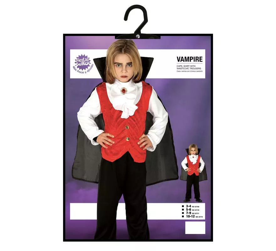Translation missing: de.Disfraz de Vampiro Clásico para niño