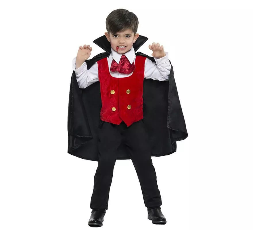 Translation missing: de.Disfraz de Vampiro con capa para niño