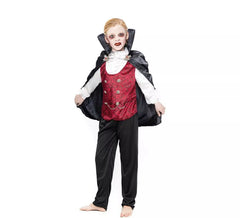 Gothic-Kreuz-Vampir-Kostüm für Kinder