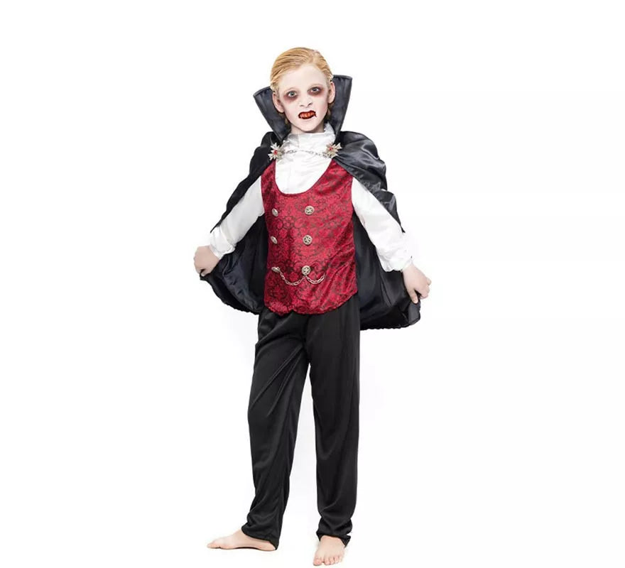 Disfraz de Vampiro Cruz Gótico para niño