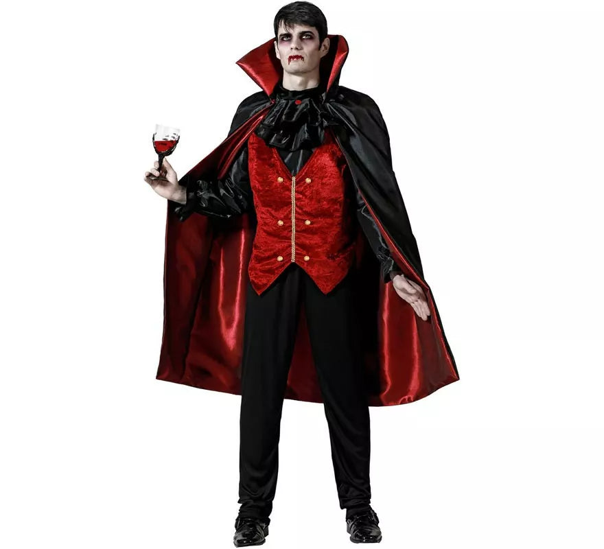Translation missing: de.Disfraz de Vampiro Drácula para hombre