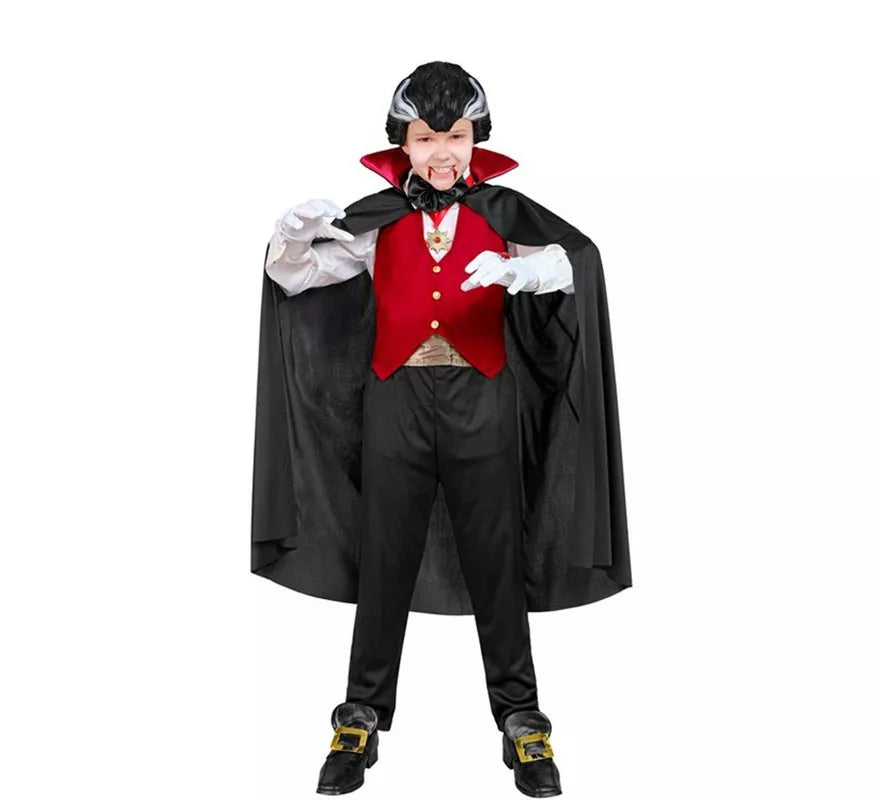 Translation missing: de.Disfraz de Vampiro Drácula para niño