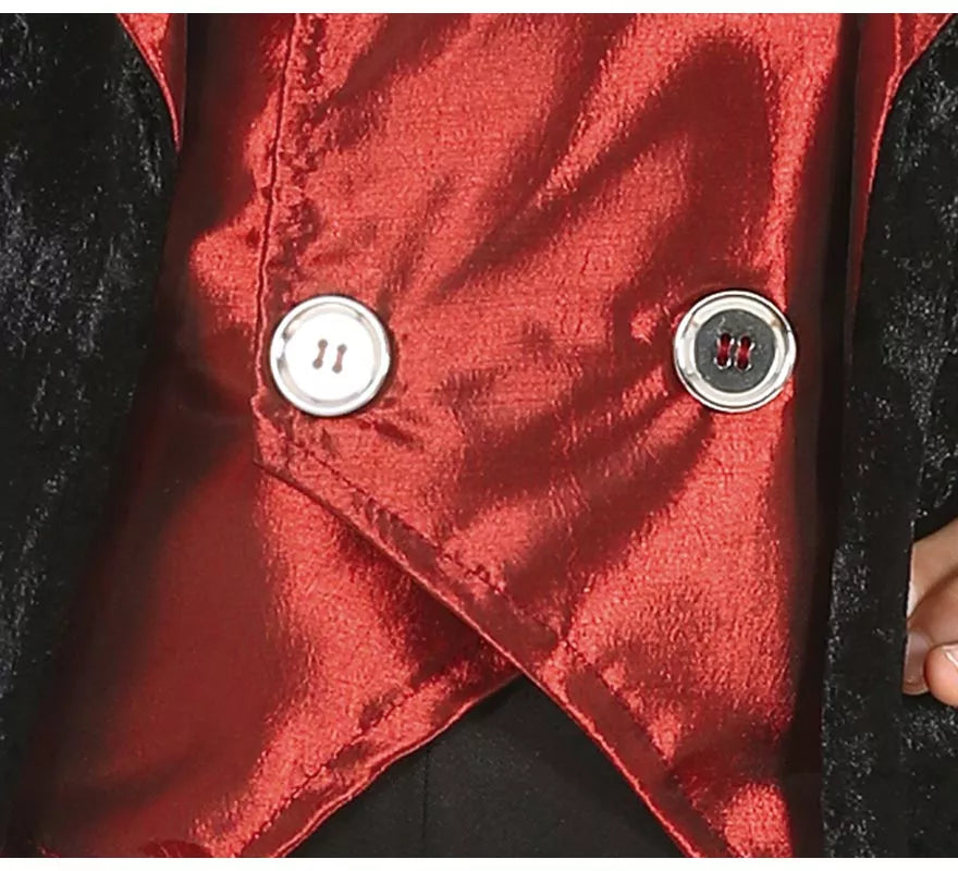 Translation missing: de.Disfraz de Vampiro Elegante con chaleco para niño