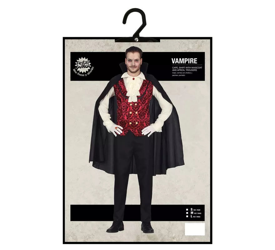 Translation missing: de.Disfraz de Vampiro Elegante para hombre
