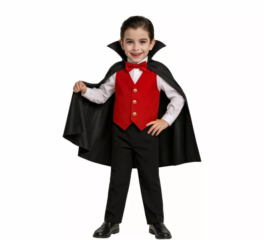 Translation missing: de.Disfraz de Vampiro Elegante para niño